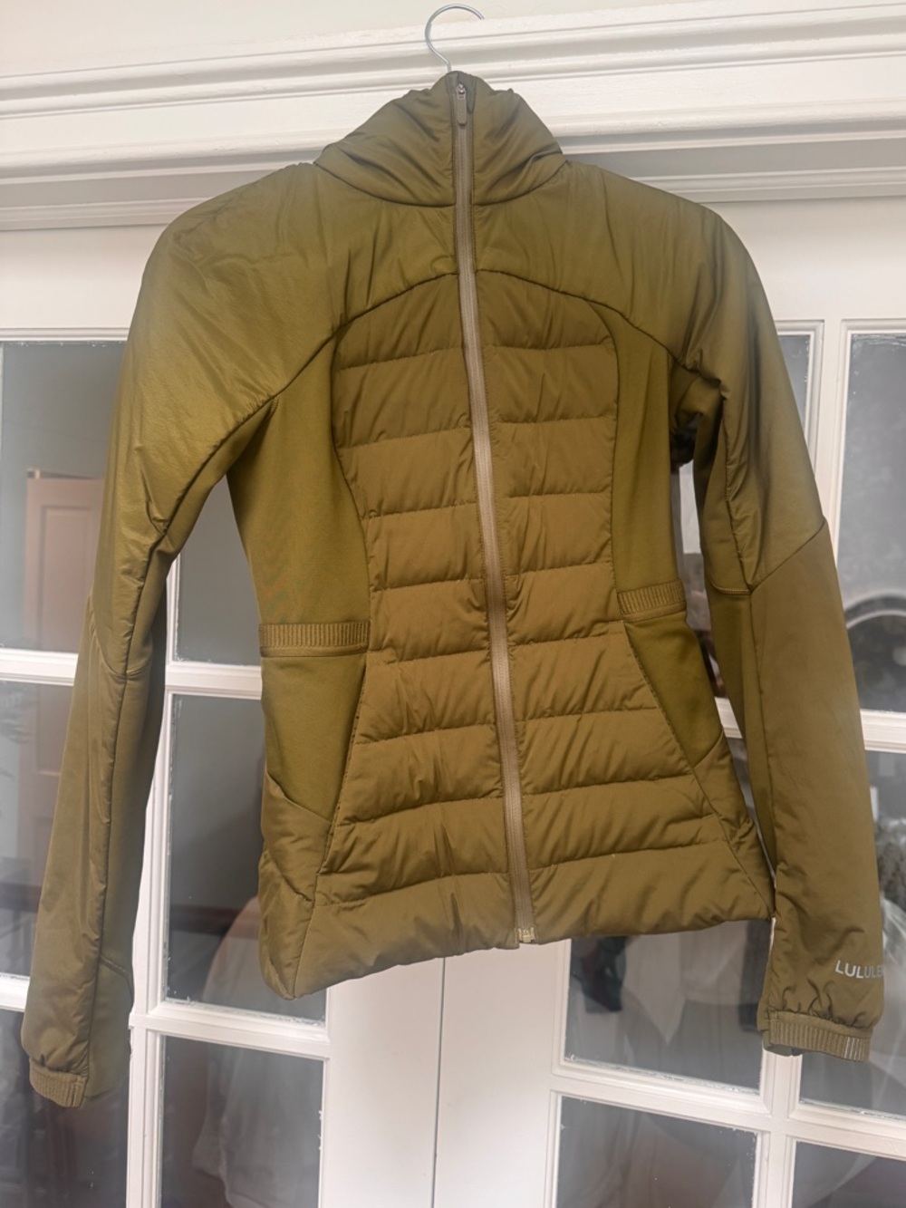 Like New: Lululemon Athletica Down For It All Jacket / Olive / 4